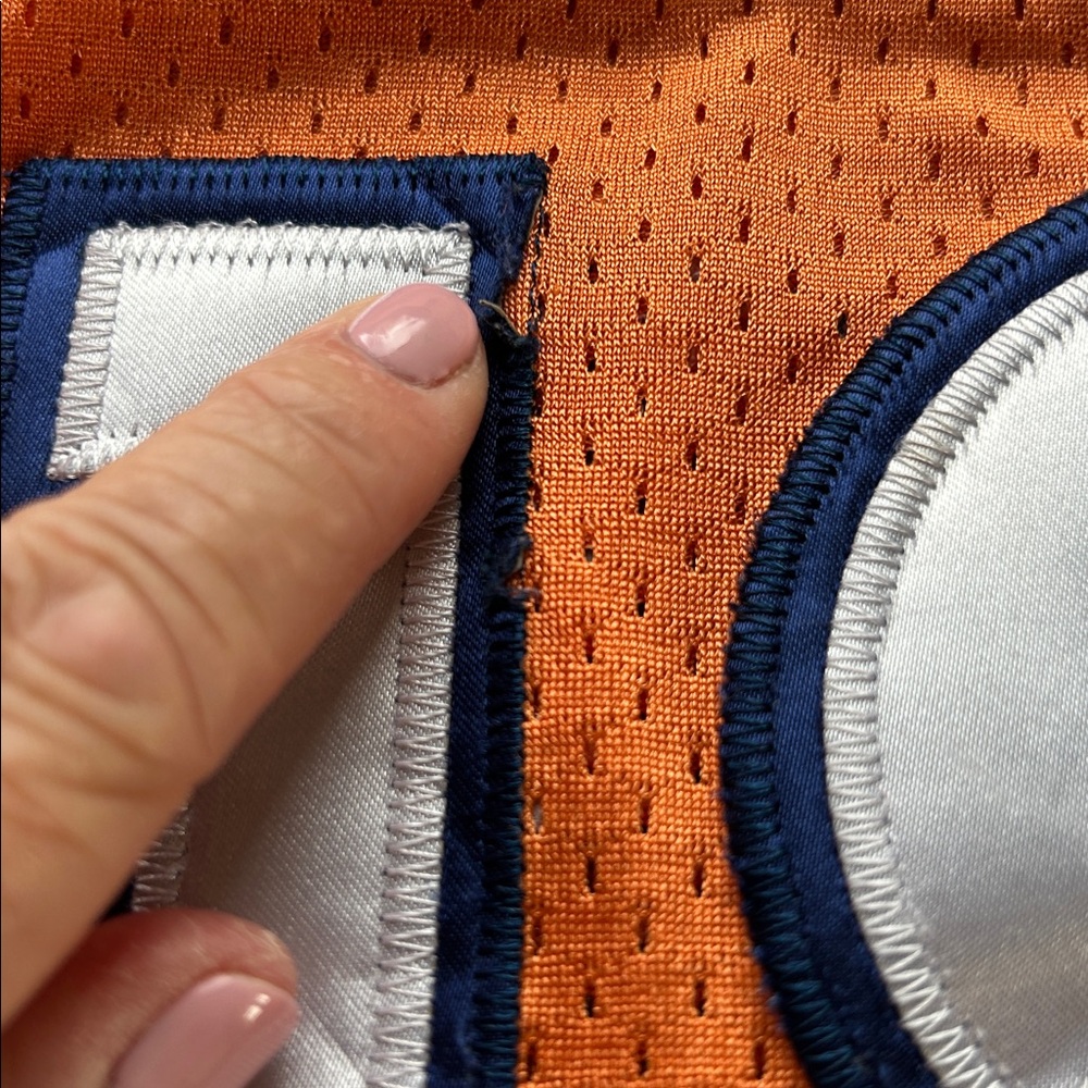 NFL Equipment OnField by Reebok Denver Broncos #18 Peyton Manning Jersey. Youth - Picture 11 of 15